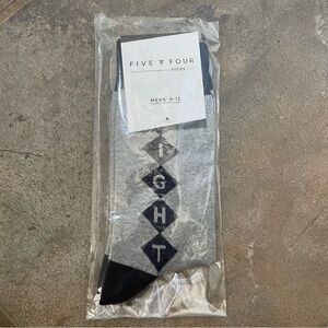 New Five Four crew socks “Left / Right” print